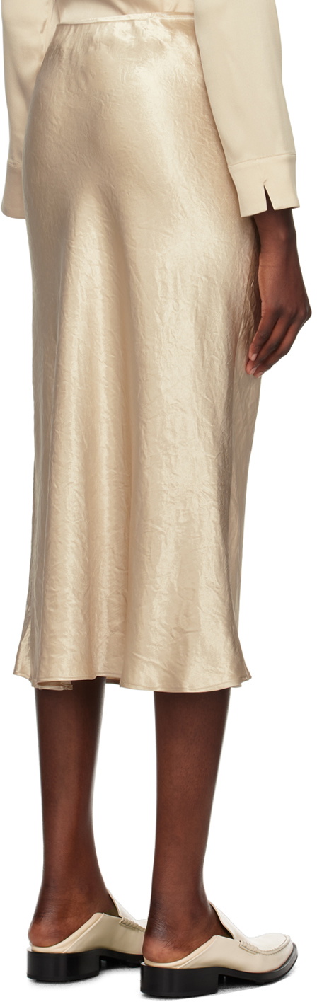 Max Mara Leisure Beige Alessio Midi Skirt