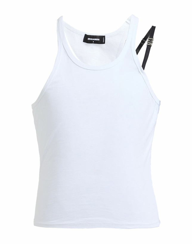 Photo: Dsquared2 Mens Tank top in White