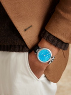 Bovet - Monsieur BOVET Limited Edition Hand-Wound 43mm Titanium and Canvas Watch, Ref. No. AI43032