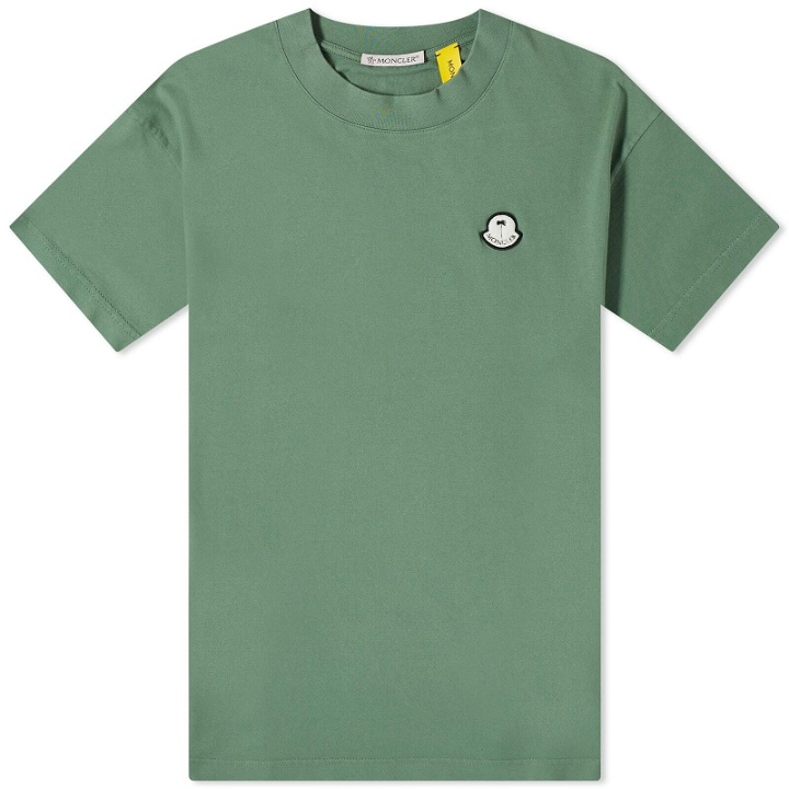 Photo: Moncler Genius x Palm Angels T-Shirt in Green