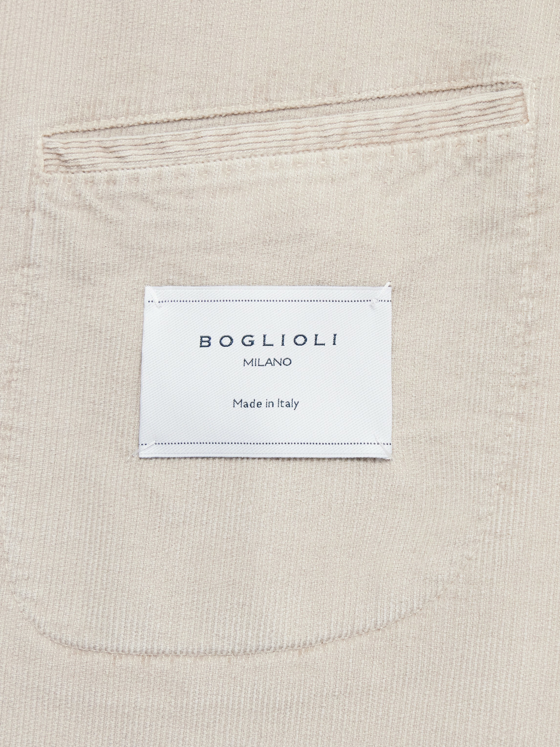 Boglioli - Cotton-Blend Corduroy Suit Jacket - Neutrals