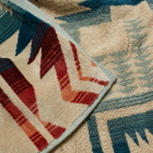 Pendleton Jacquard Towel For Two in Silver Blue Harding Star 