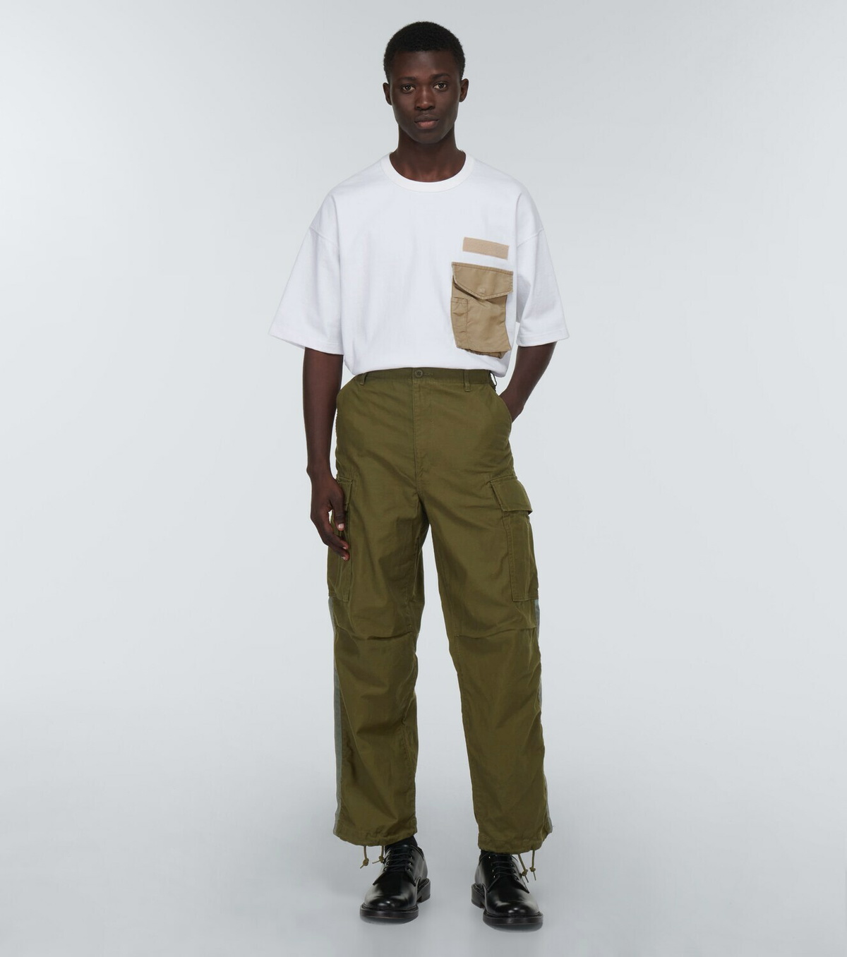 Comme des Garçons Homme Straight cotton cargo pants Comme des Garcons Homme