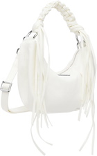 Holzweiler White Cocoon Micro Denim Bag