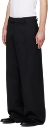 VETEMENTS Black Pinched Tailored Trousers