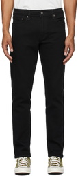 Levi's Black 502 Taper Jeans