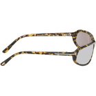 TOM FORD Black & Yellow Addison Sunglasses