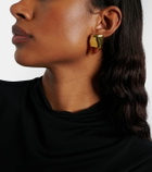 Bottega Veneta Prisma Small 18kt gold-plated earrings