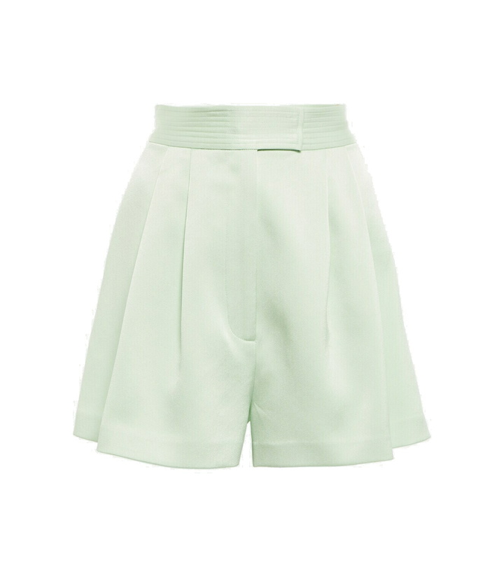 Photo: Alex Perry Porter crêpe satin shorts