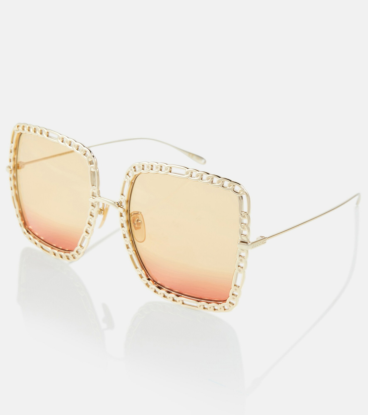 gucci chain sunglasses