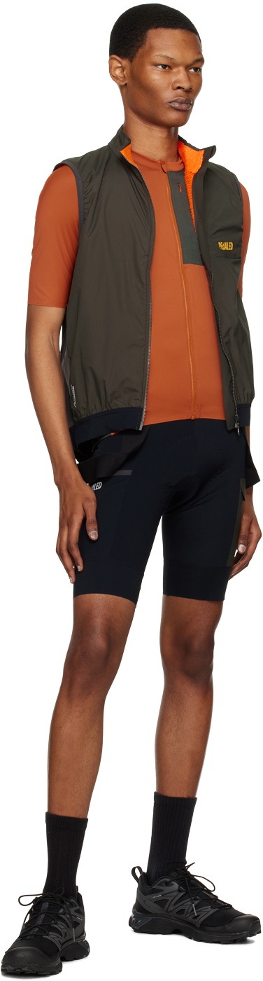 PEdALED Orange & Brown Odyssey T-Shirt