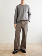 Rick Owens - Crewneck Cotton-Jersey Shirt - Gray