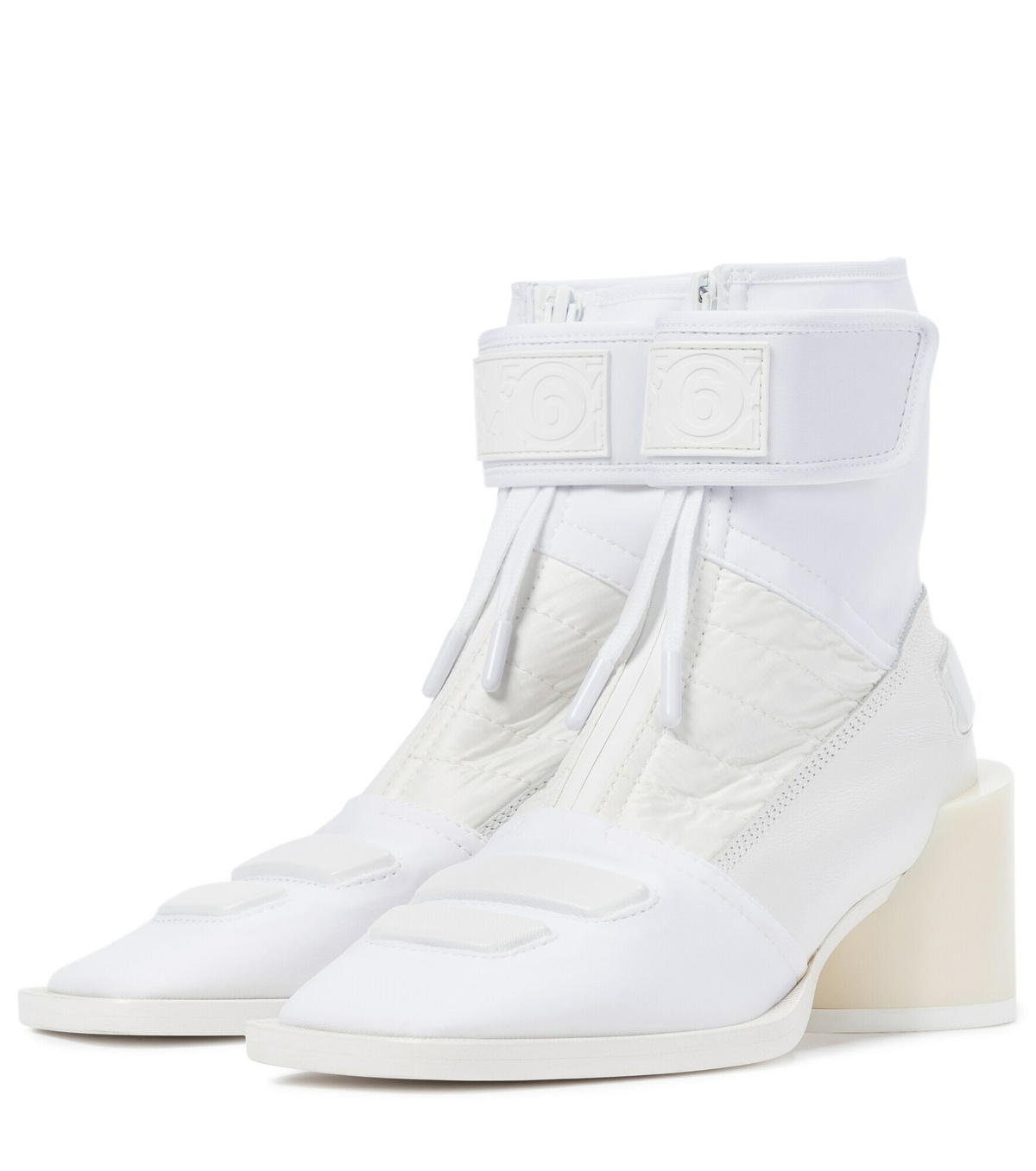 maison margiela leather ankle boots