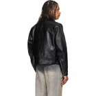 OUR LEGACY Black Yurei Leather Jacket