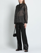 Manila Grace Womens Top in Black