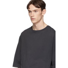 House of the Very Islands Black Drop Shoulder T-Shirt