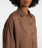 Leset Niko oversized ramie shirt