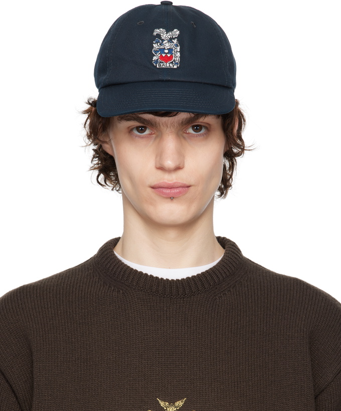 Photo: Bally Navy Baseball Cap