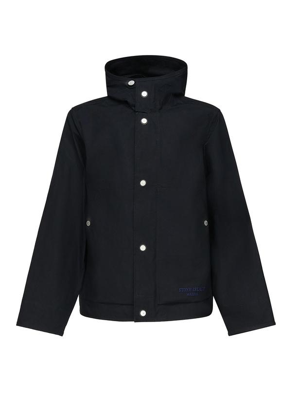 Photo: Stone Island Rain Jacket In Poplin