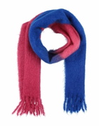 Ganni Womens Scarf in Blue