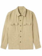 Kingsman - Linen Overshirt - Neutrals