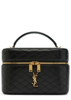 Saint Laurent Gaby Large Quilted Leather top Handle bag - Black - One Size