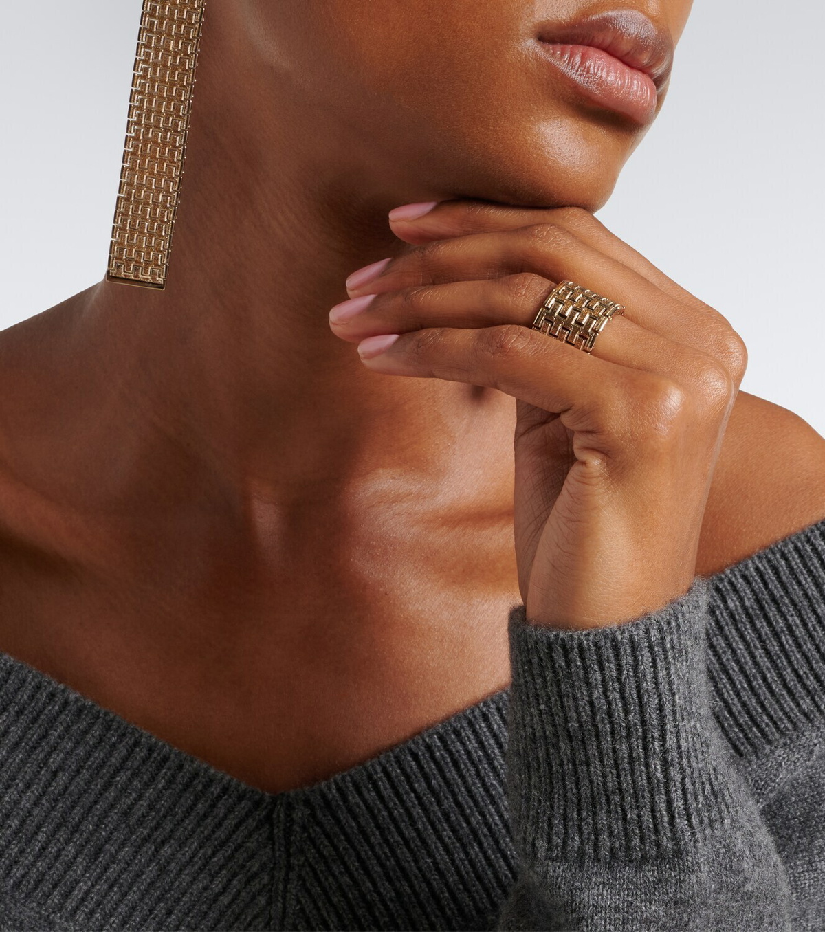 Tom Ford Aion brass ring