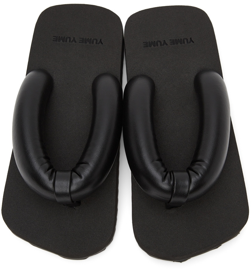 YUME YUME Black Suki Flip Flop Sandals Yume Yume