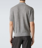 Giorgio Armani Cashmere and silk polo shirt