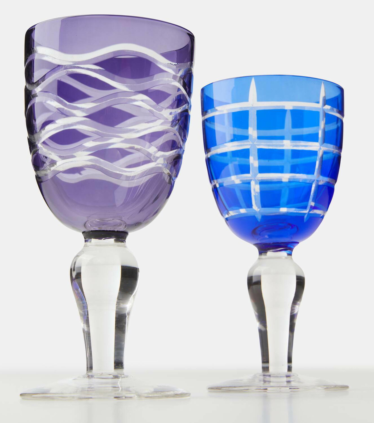 Polspotten Cobalt set of 6 wine glasses