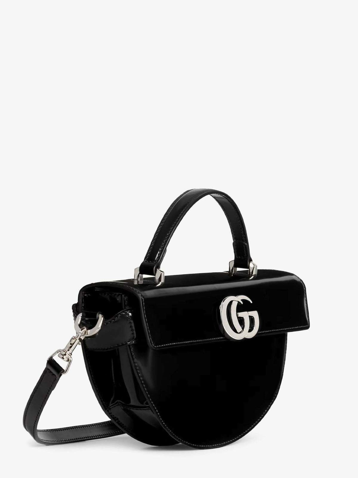 Gucci Black Half Moon Bag Womens Handbag Gucci