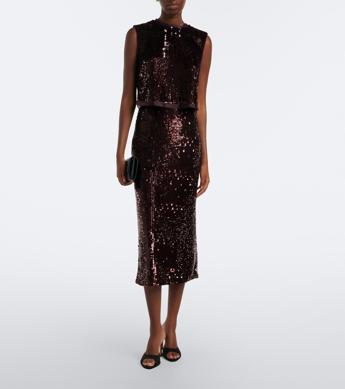 Simkhai Cydia sequined top