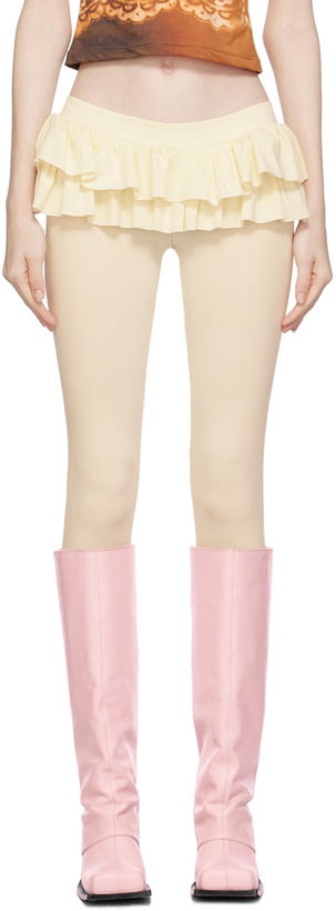 Photo: Emily Watson Off-White Frilly Skort Leggings