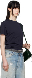 Acne Studios Navy Regular Fit T-shirt