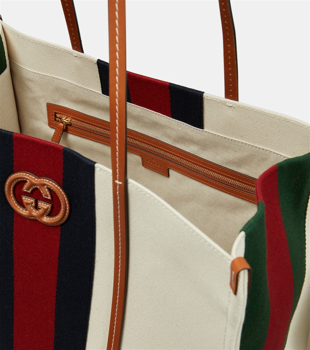 Interlocking G Mini Tote Bag in Multicoloured - Gucci