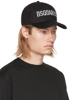 Dsquared2 Black Logo Baseball Cap