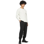 Homme Plisse Issey Miyake Off-White Surface Long Sleeve T-Shirt