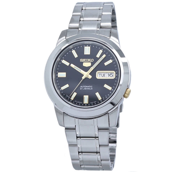 Photo: Seiko 5 Automatic Black Dial Mens Watch SNKK17J1