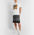 Sacai - Printed Cotton-Jersey T-Shirt - White