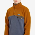Patagonia Men's Lightweight Synchilla Snap-T Pullover in Shelter Brown