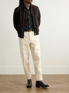 TOM FORD - Cotton-Twill Overshirt - Black