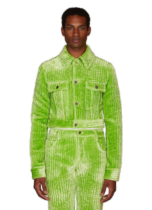 Photo: Chenille Jacket in Green