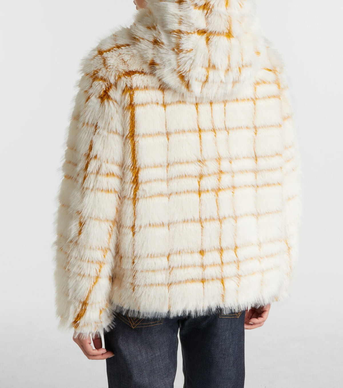 Moncler Pluvier checked jacket