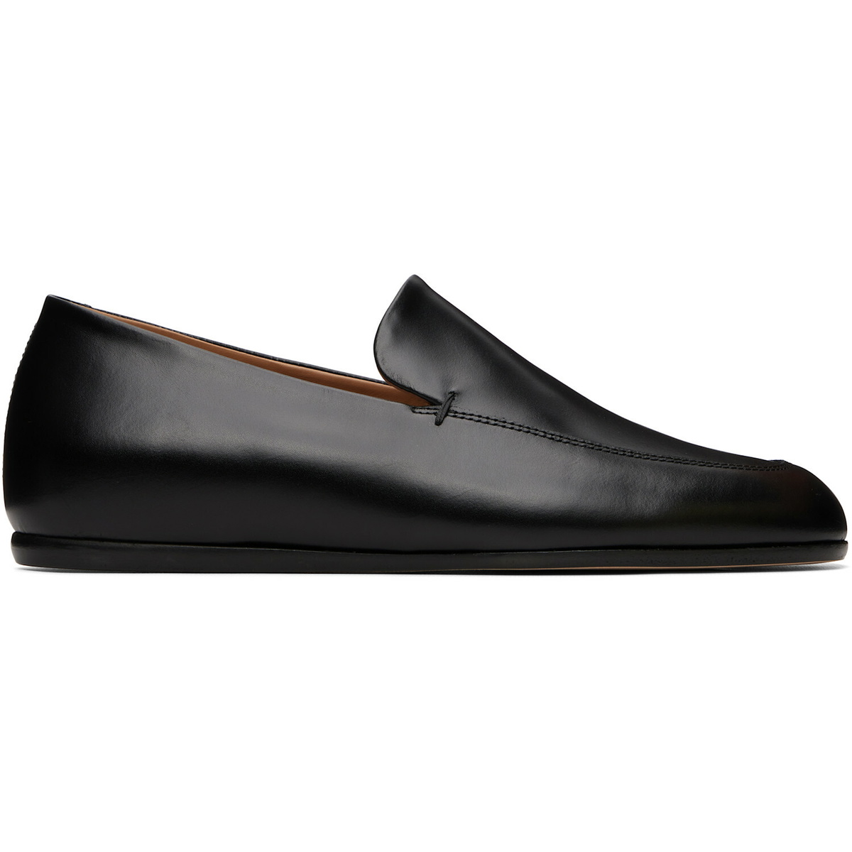 BOSS Black Leather Loafers