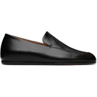 BOSS Black Leather Loafers