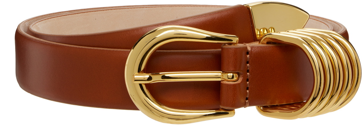 Déhanche Brown Hollyhock Belt