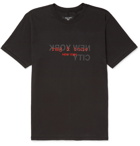 RAG & BONE - Logo-Print Cotton-Jersey T-Shirt - Black