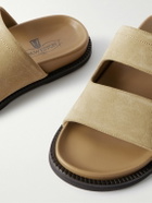 J.M. Weston - Suede Sandals - Neutrals