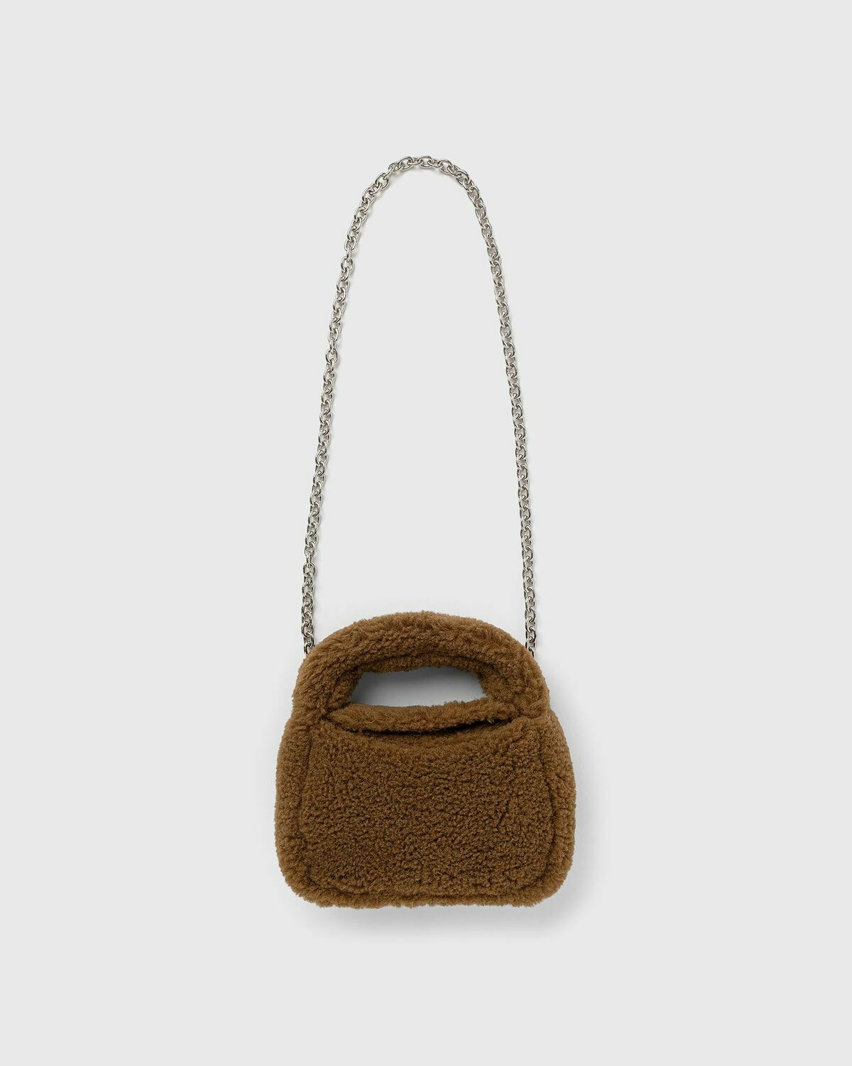 Stand Studio Minnie Fur Bag Brown Small Bags