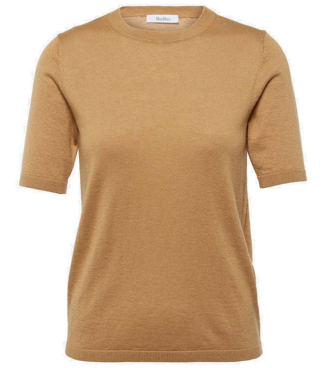max mara bacio knit wool top